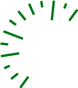 CD4A icon rays - green