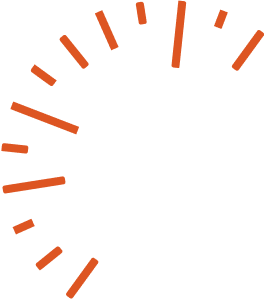 CD4A icon rays - orange